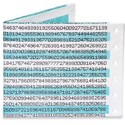 Dot Matrix Pi Mighty Wallet for wholesale by Mighty Wallet