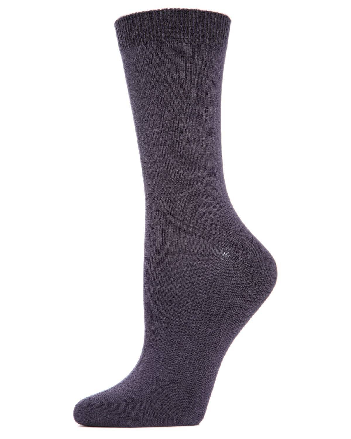 Infinity Classics International Inc. - Wholesale Socks - Women's - MeMoi Hand-Linked Bamboo Crew Socks2