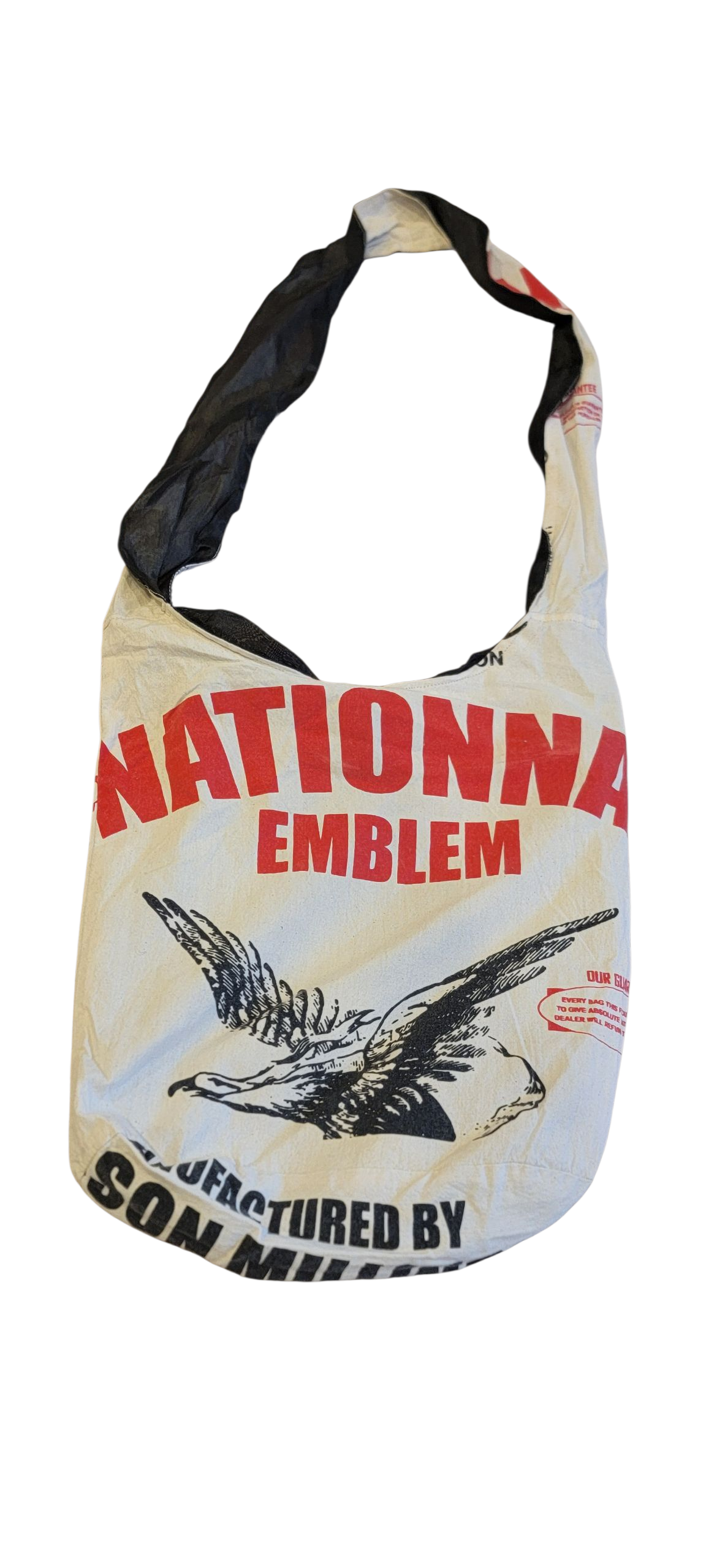 Evergreen Guardian Imports - Wholesale Tote Bag - Women's - BA773 Reproduction of Flour Sack Vintage Cotton Lama Bag 7