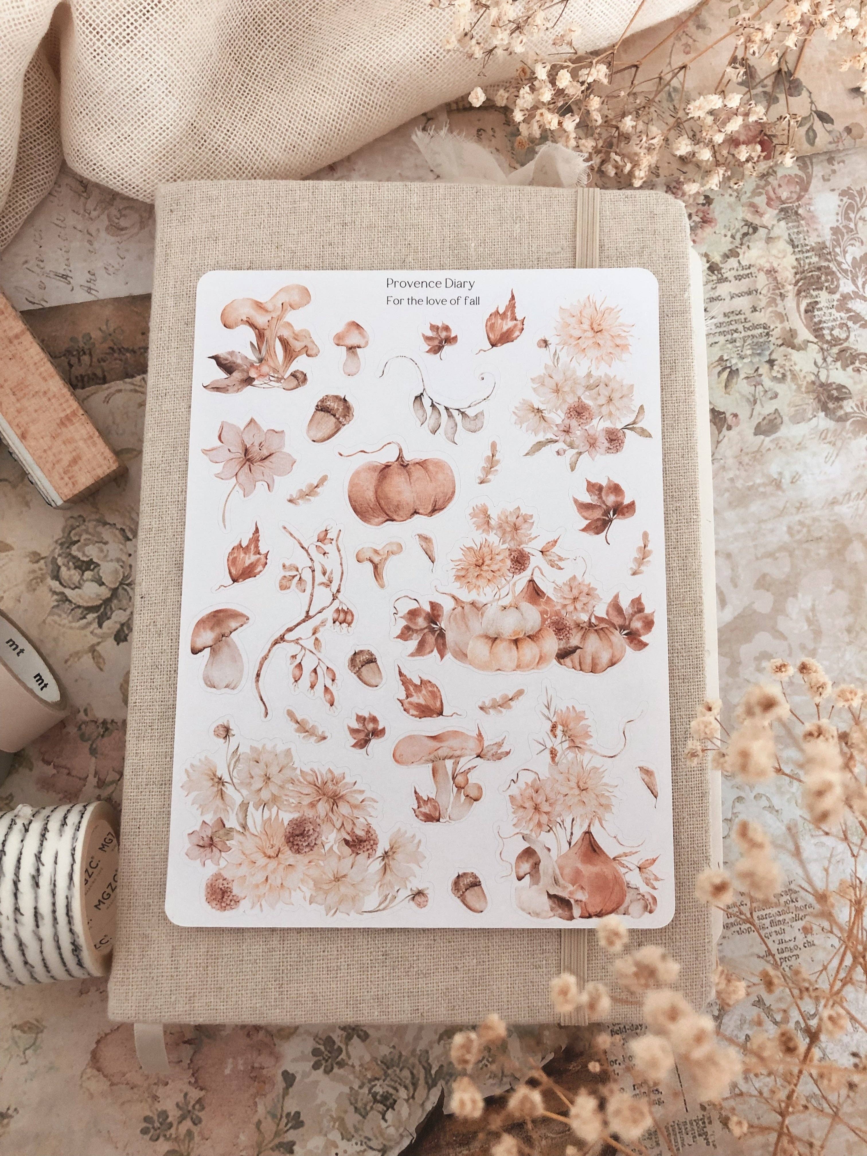 Chapteries - Wholesale Sticker - Sticker sheet - For the love of fall1