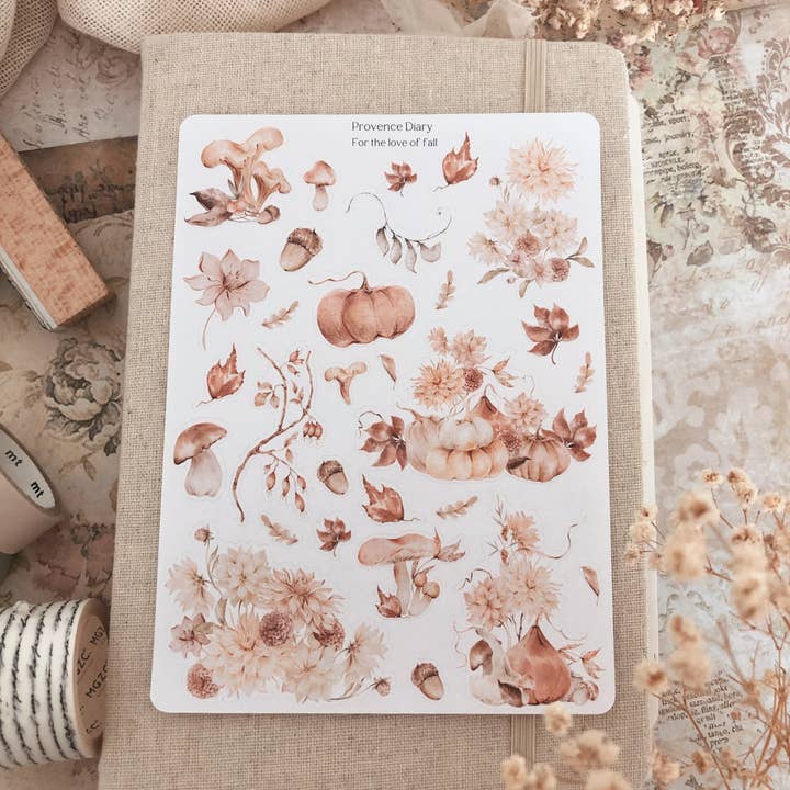Chapteries - Wholesale Sticker - Sticker sheet - For the love of fall1