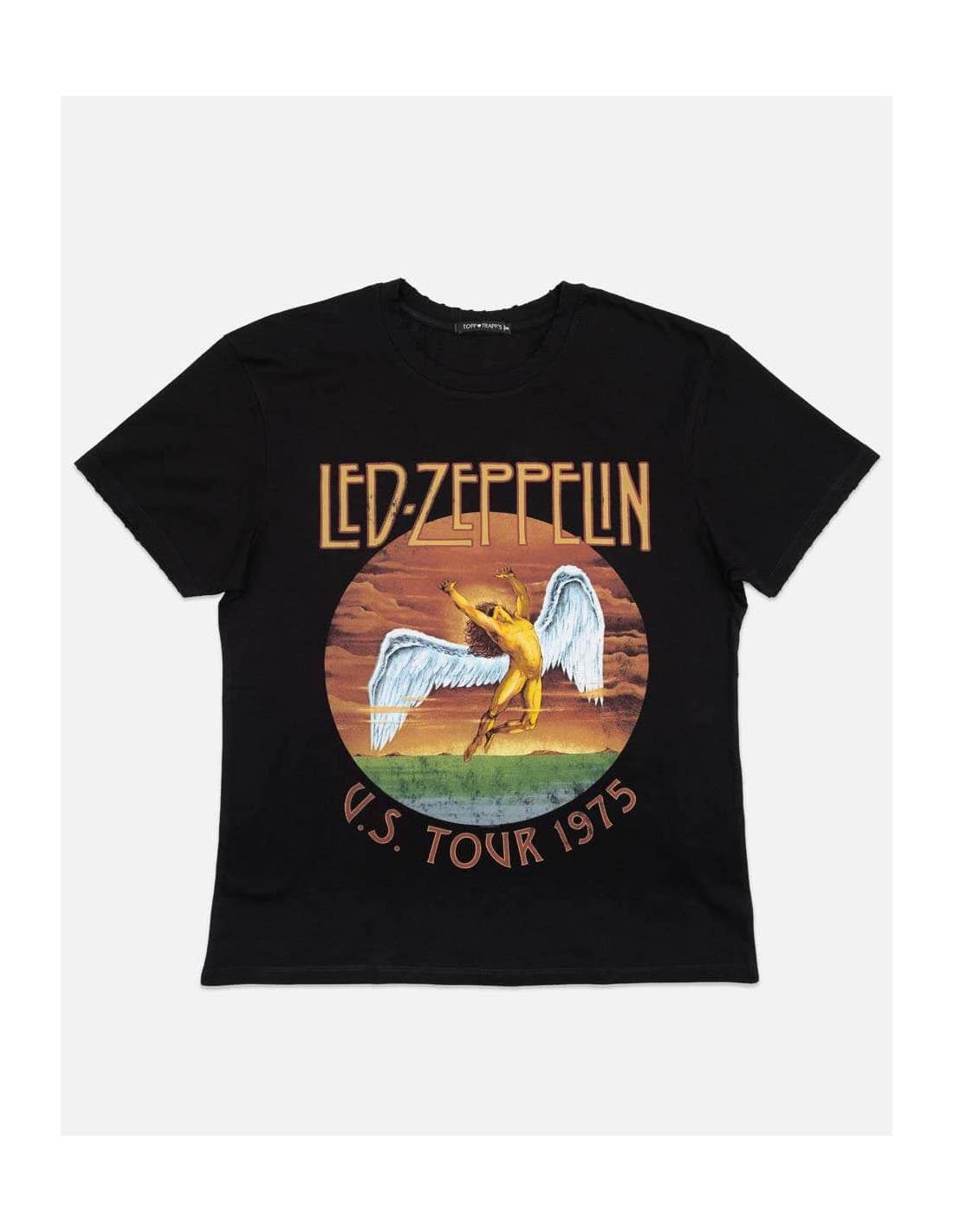 Horizonte Galego S.L. - Vente T-shirt à imprimés – femme - T-shirt « Led Zeppelin » officiel2