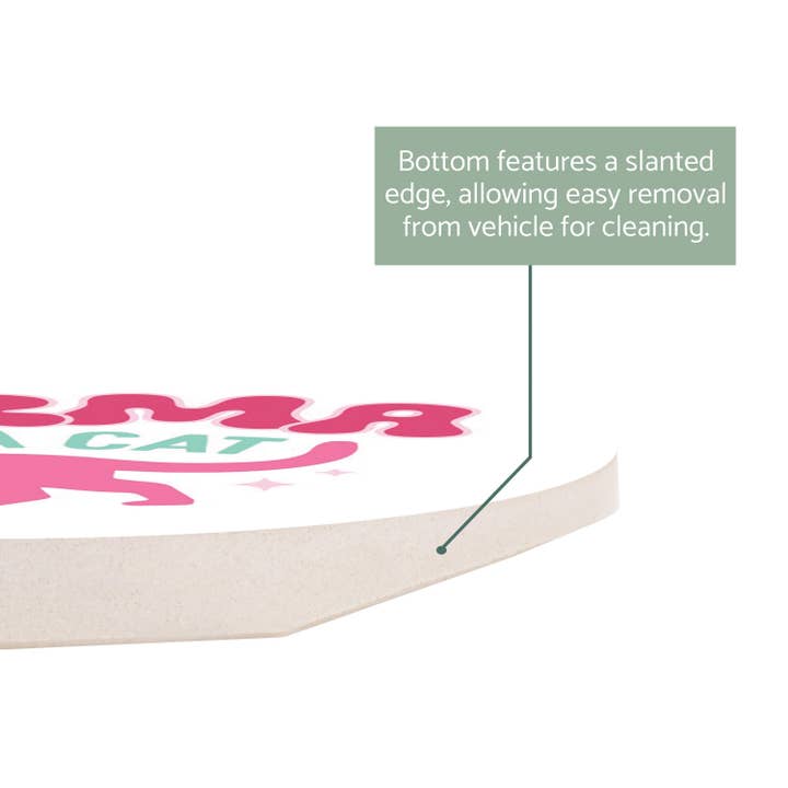 Clairmont & Co - Wholesale Car Coaster - Women's - Car Coaster-Karma Is A Cat4