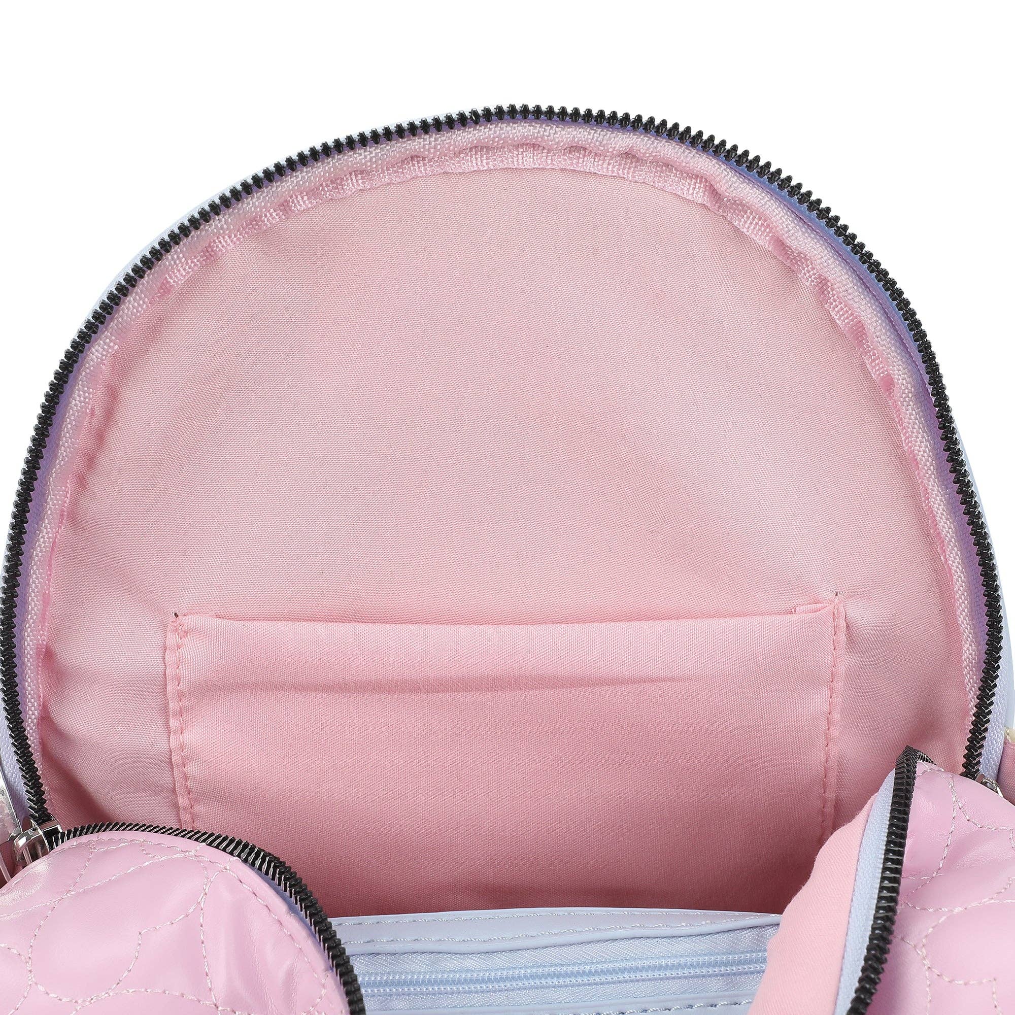 Bioworld Merchandising - Wholesale Backpack - Women's - Disney Mickey Mouse and Minnie Mouse 10.5" Adult Mini Backpack With Movable Characters5