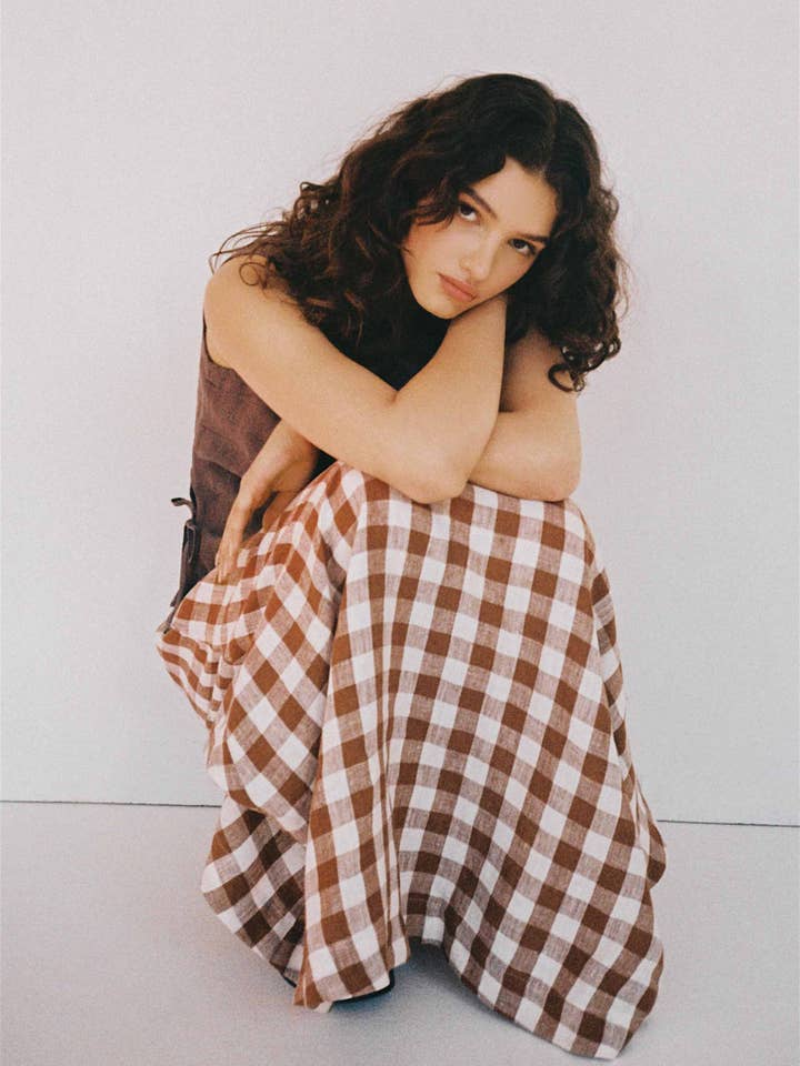 Falda Maxi Mona para venta al por mayor de AmourLinen