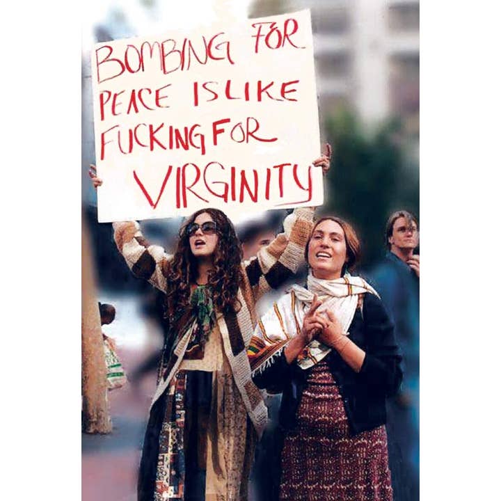 Postkort. Bombing for fred er som at kneppe for jomfruelighed for engroshandel hos VisionWorks LLC