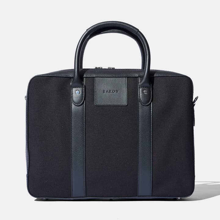 Sac fourre-tout en toile noire pour la vente par Baron