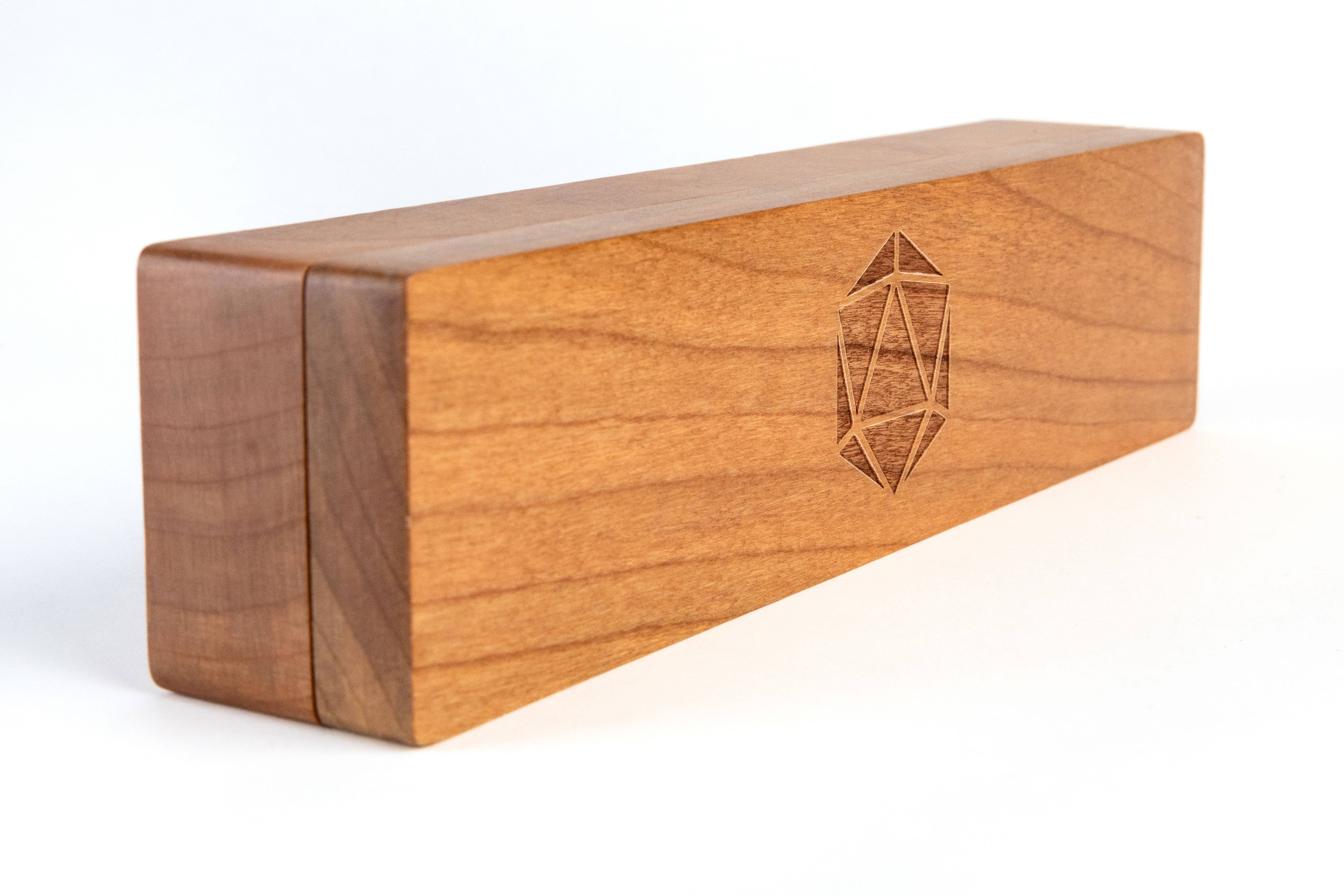 FanRoll by Metallic Dice Games - Wholesale Dice - Wood Dice Cases: Vault Style 3 Woods Available3