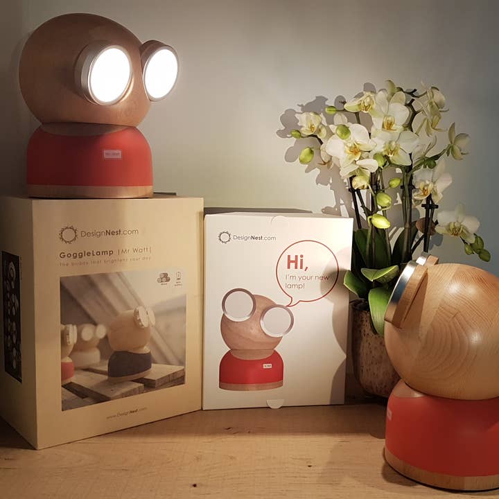 GoggleLamp Herr Watt - Lustige Holz-Tischlampe (rot) und andere Ergebnisse für kompak generator im Großhandel. Kostenlose Rücksendungen und 60-Tage-Zahlungsziel auf Faire im Trend auf Faire.