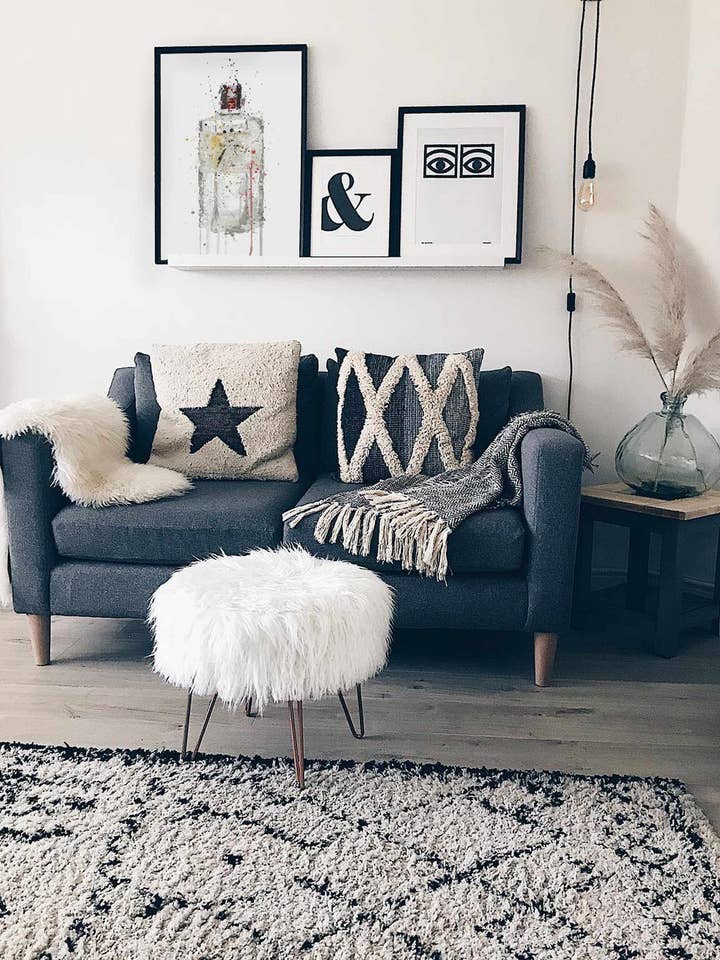 Gin Bottle Wall Art Print 'Hexagon' for wholesale by We Love Prints