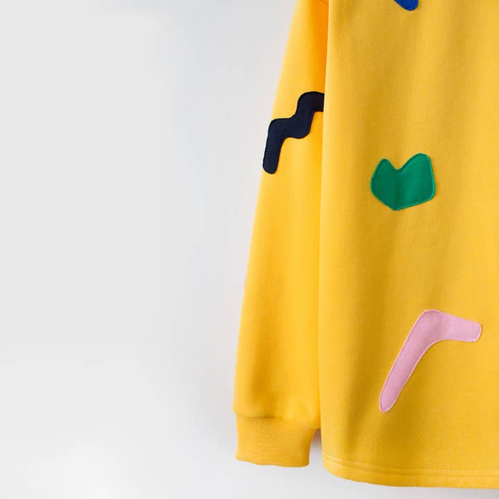 Ochre Trickle Sweatshirt for wholesale on Faire8