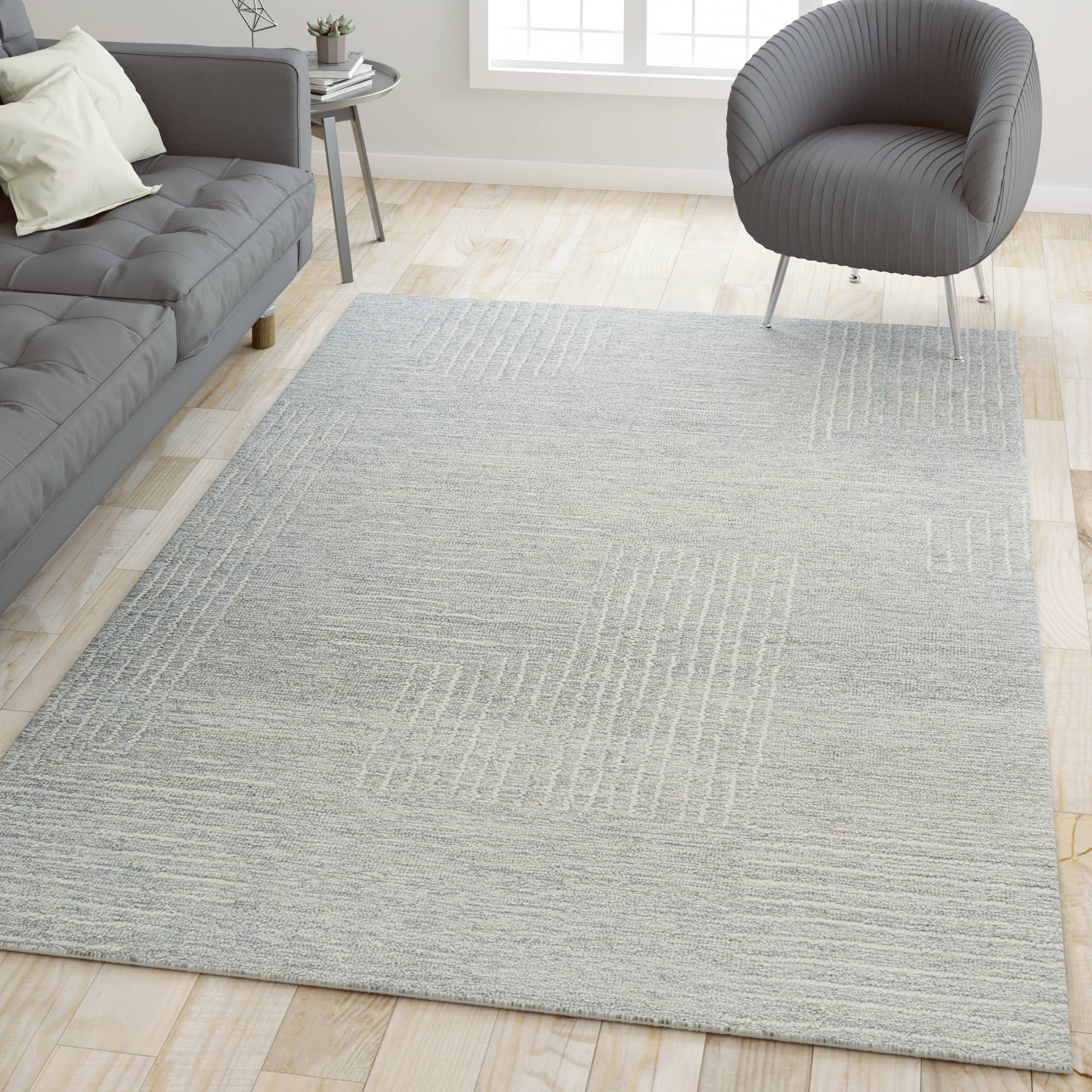 LR Home - Wholesale Area Rug - Geometric Contemporary Hand-Tufted Area Rug7