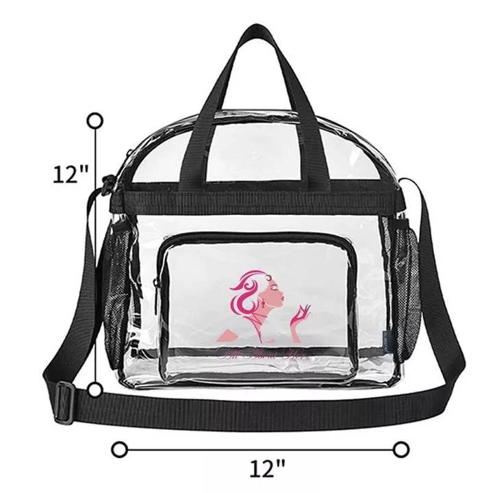 All About Her® Clear Tote Pack – Stylish Transparent Purse for wholesale by All About Her®