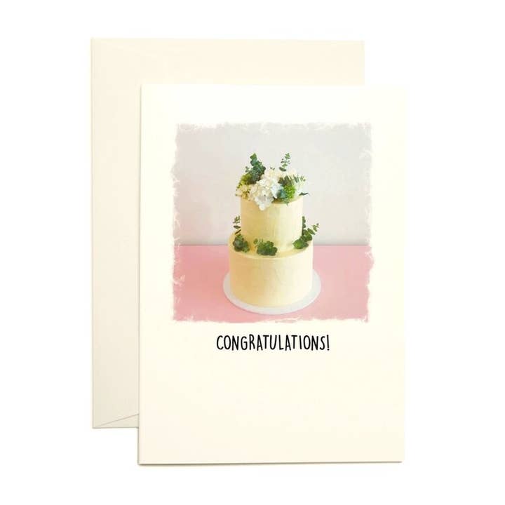 Congratulations - Cake for wholesale by Paperlove Boutique