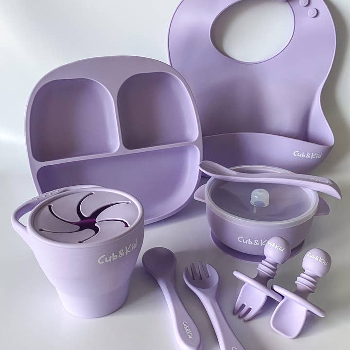 Cub & Kid - Wholesale Flatware set – Kids & Baby - My 1st Silicone Spoon - Smoke3