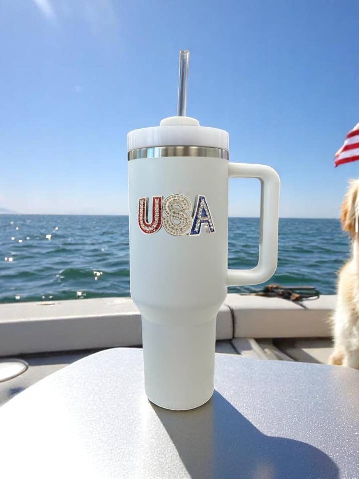 USA Tumbler for wholesale by The Queens' Jewels®