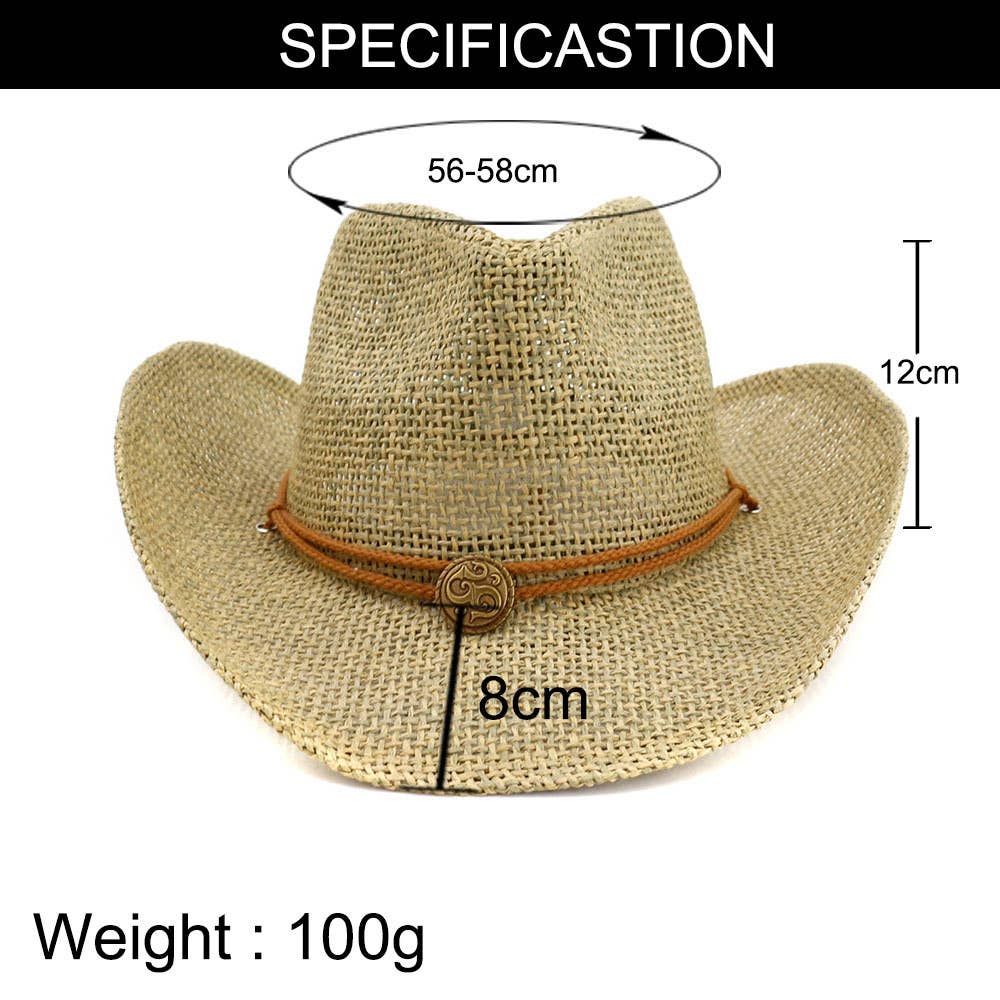 Suzie Q USA – wholesale Cowboy Hat – Women’s – Western Style Cowboy Straw Hat4