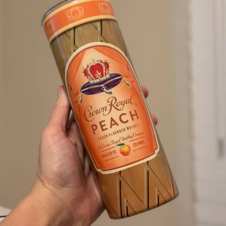 Lake Shore To Main - Wholesale Insulated Mug/Tumbler - Crown royal peach tumbler