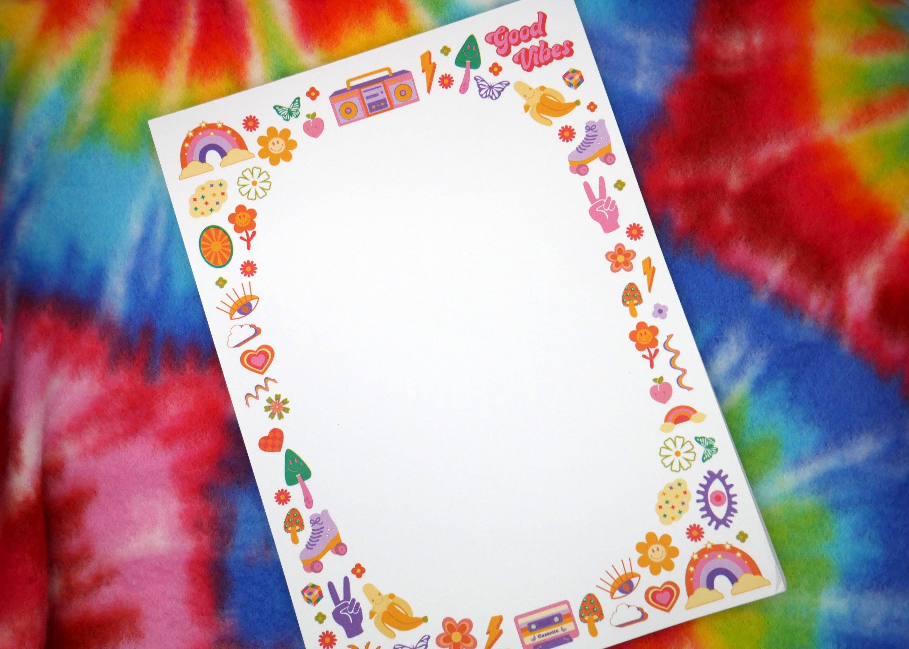 Why Begin – wholesale Notepad – Retro, Funky, 70s & 90s 5x7" Nostalgia Notepad1