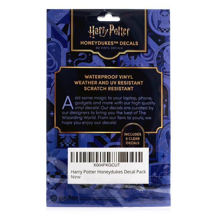 Conquest Journals - Wholesale Sticker - Harry Potter Honeydukes Decals (60-Pack)1