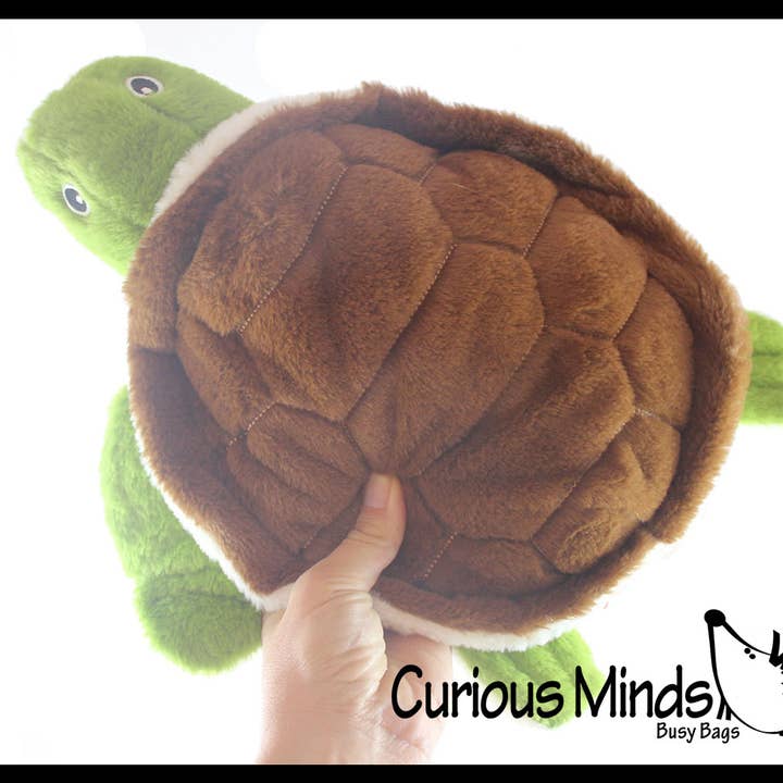 Curious Minds Toys - Wholesale Stuffed/Plush Toy - Kids & Baby - 1 Sea Turtle Plush Stuffed Animal - Adorable Plushie Stuffie