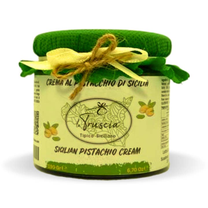 Sicilian Pistachio Cream for wholesale by La Truscia Tipico Siciliano
