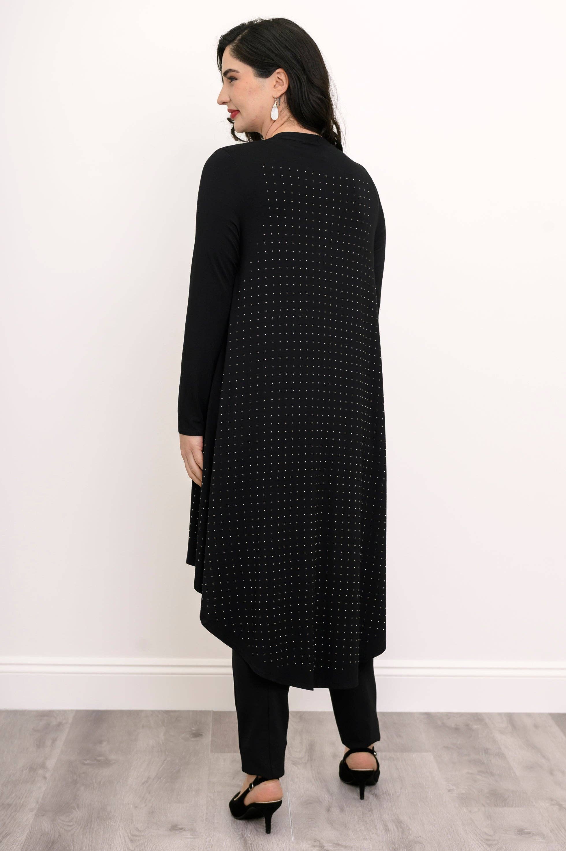 Blue Sky Clothing Co LLC – wholesale Jacka - Dam – Priscilla Jacka, Svart Diamant, Bambu3