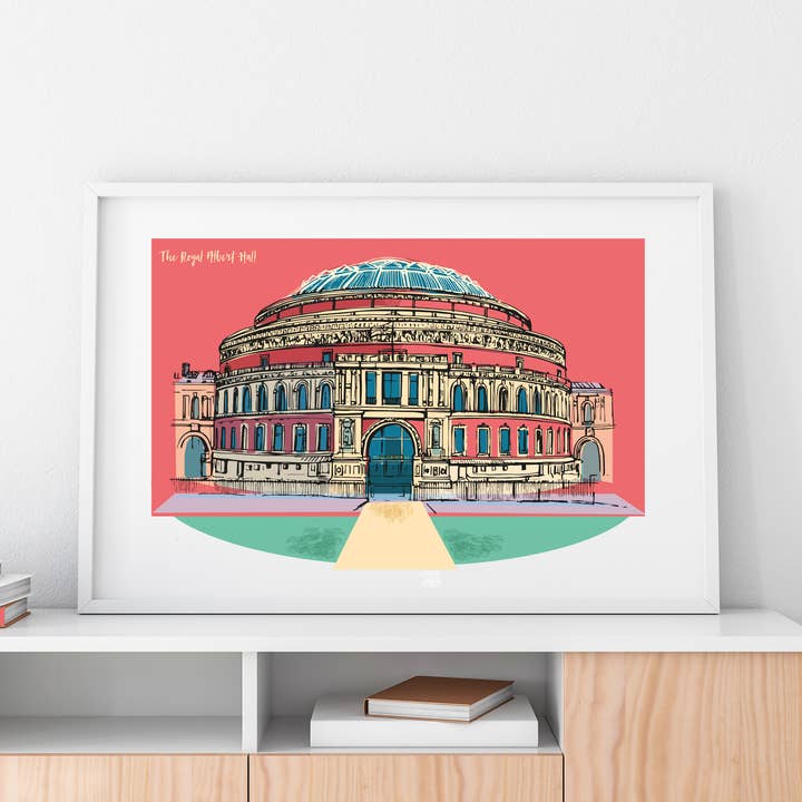the Royal Albert Hall Print for wholesale by Rocket 68