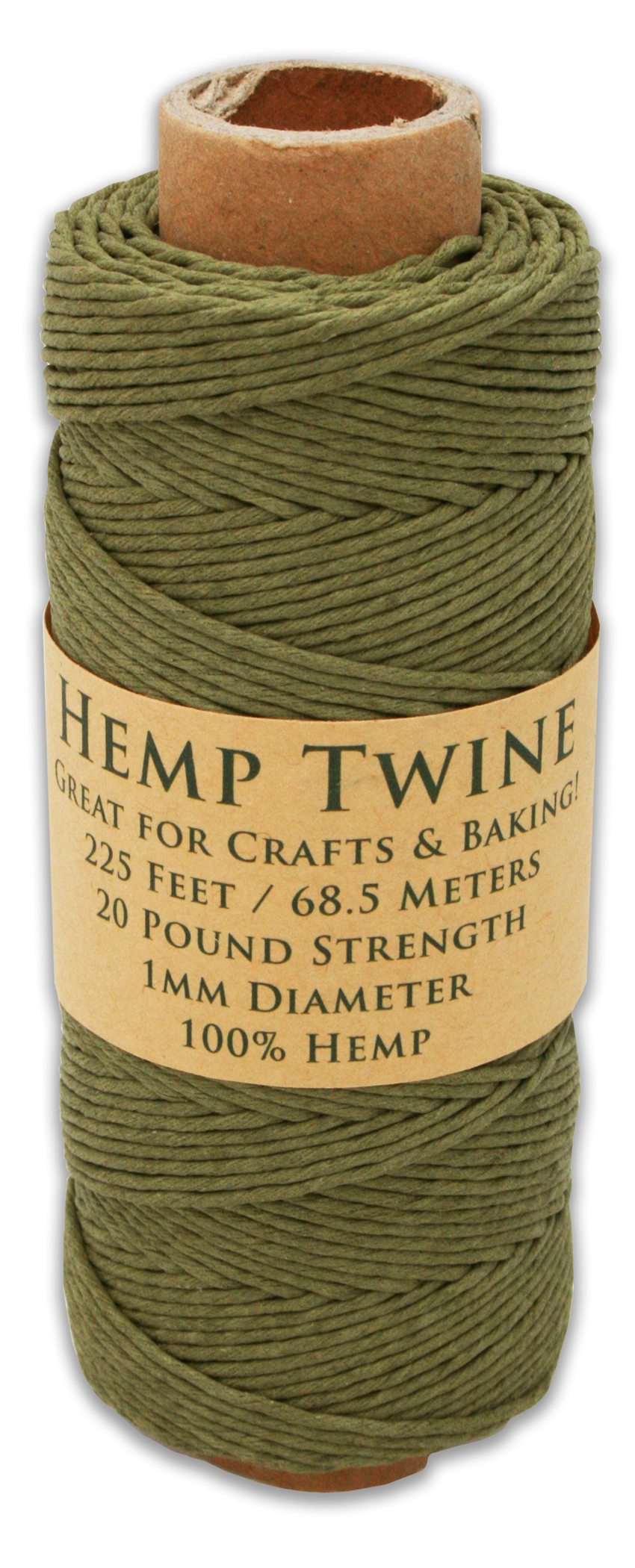 Hemptopia – wholesale Snöre – Hemptopia hampasnöre 1 mm, 225 ft (68,6 m), 18 färger, 100 % naturligt11