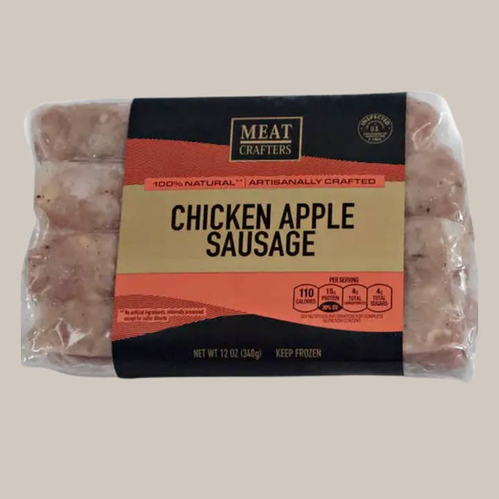 MeatCrafters Inc. - Wholesale Sausage - Chicken Apple Sausage Links: Sweet & Breakfast-Ready