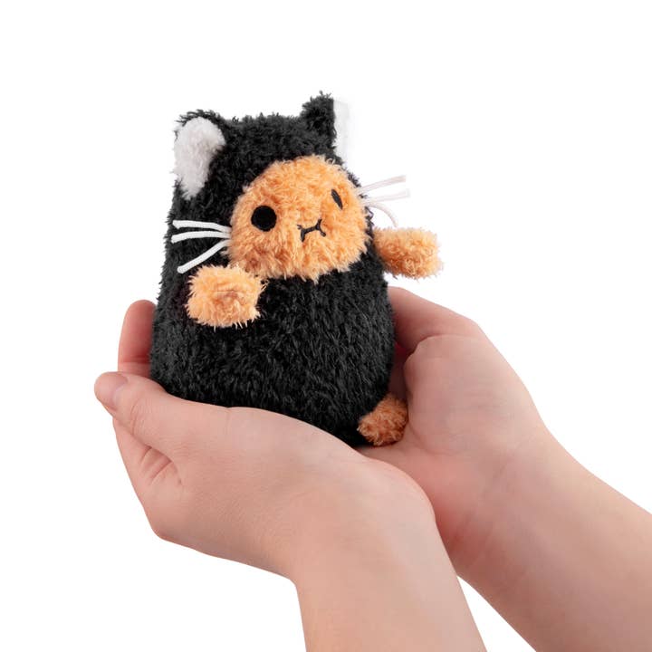 Noodoll - Wholesale Stuffed/Plush Toy - Kids & Baby - Mini Sitting Plush Toy - Black Cat Ricespud - Cat Potato