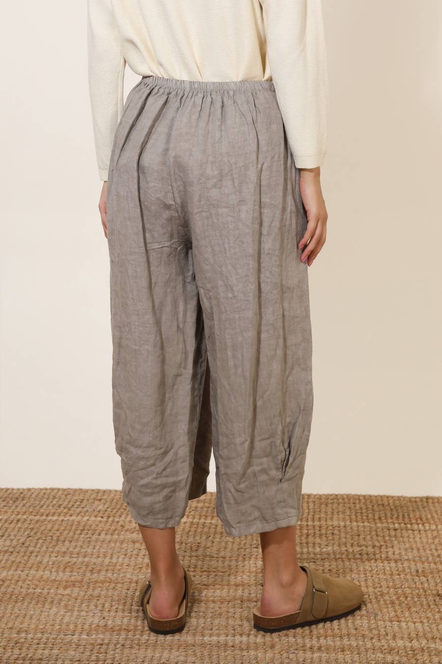 LINEN & COTTON HOUSE - Wholesale Pants - Women's - 3536 PLUS SIZE 100% LINEN3