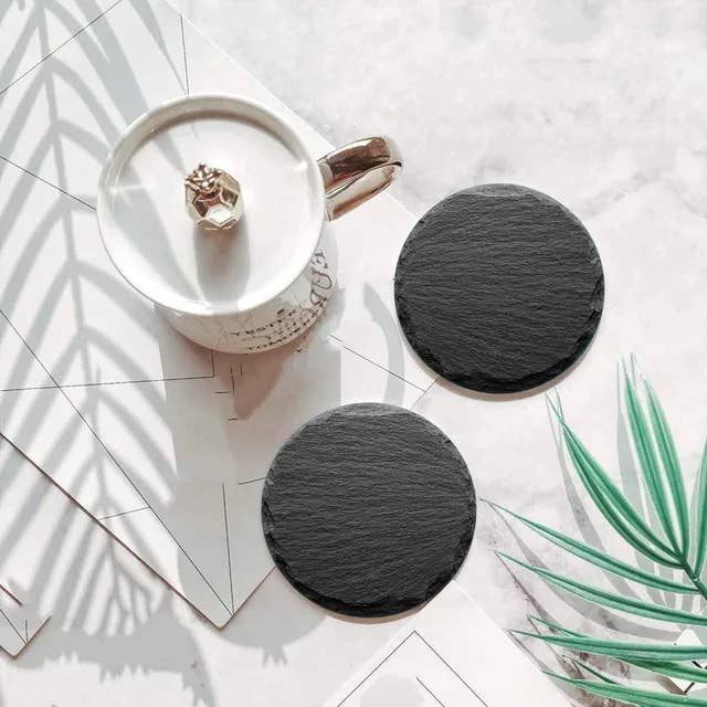 Sostraw & SmartThings - Wholesale Coasters - Slate Coaster - Heart, Round or Square5