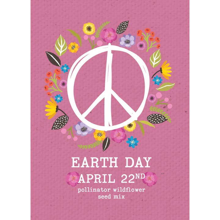 Bentley Seed Co. - Wholesale Plant Seeds - Earth Day Peace and Flowers - Wildflower Mix Seed Packets