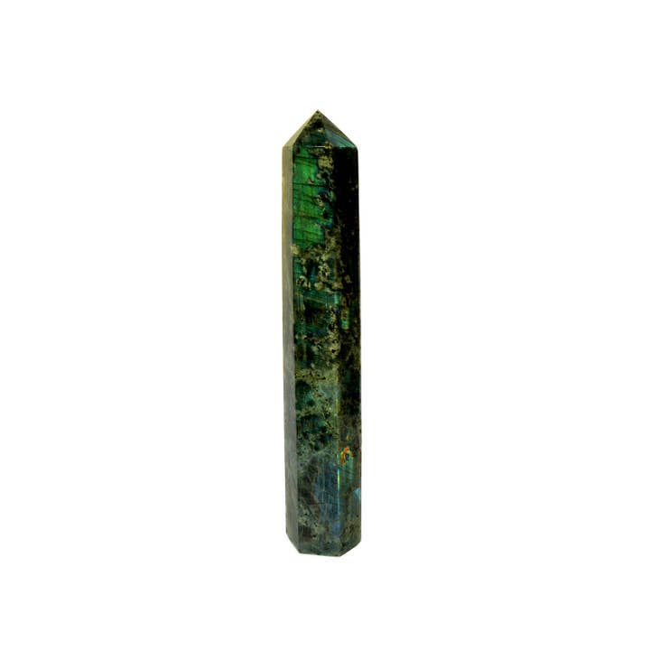 Kaia & Crystals - Wholesale Spiritual Stone/Crystal - XXXL Labradorite Crystal Tower 1.000g+1