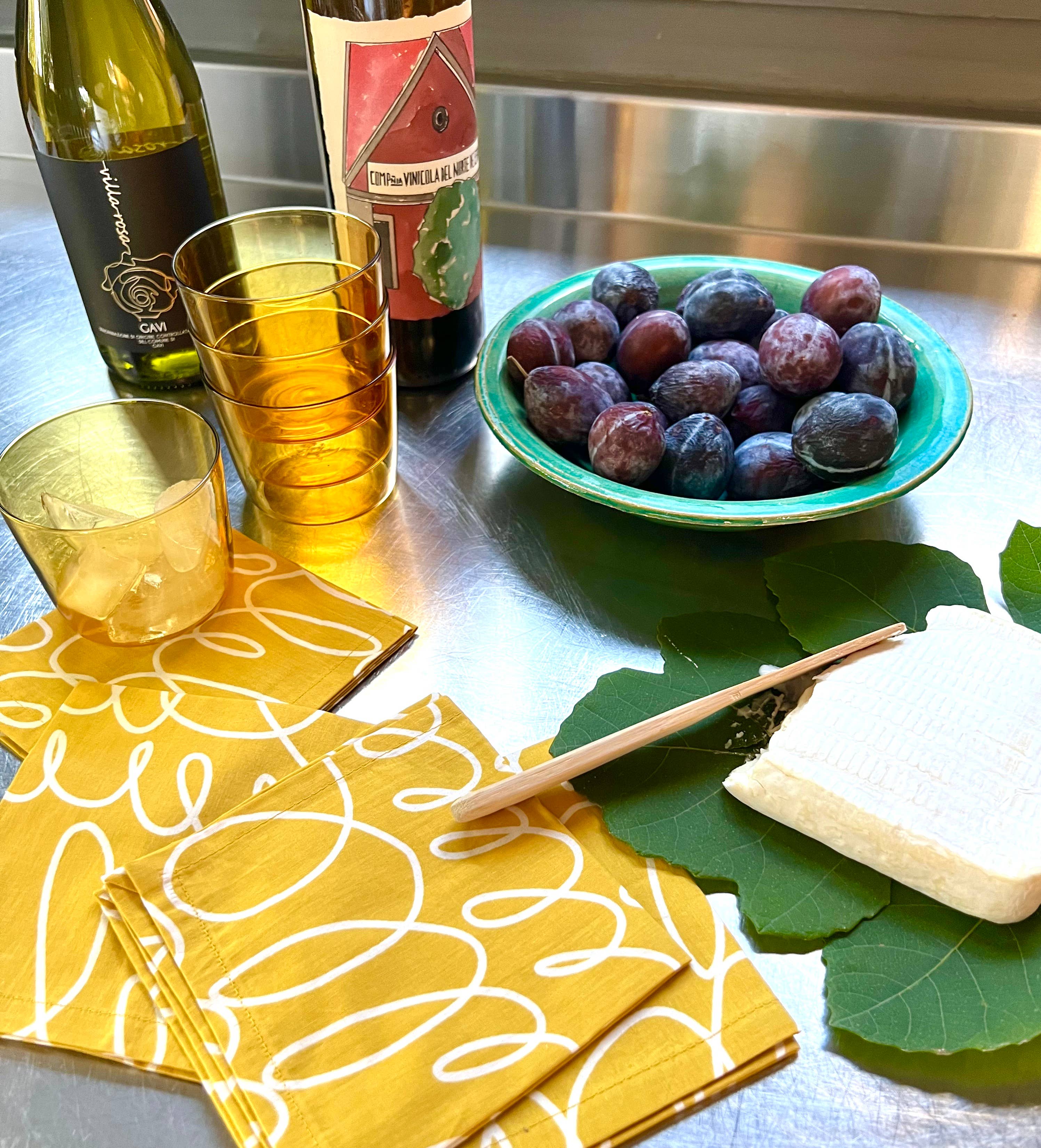 See Design - Wholesale Dinner & Cloth Napkin - Cocktail Napkins (Set of 4)25