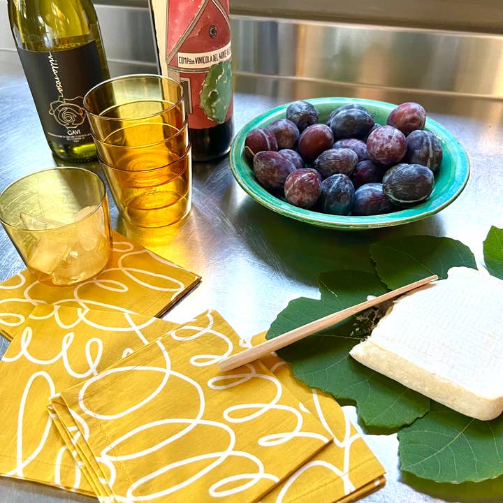 See Design - Wholesale Dinner & Cloth Napkin - Cocktail Napkins (Set of 4)25