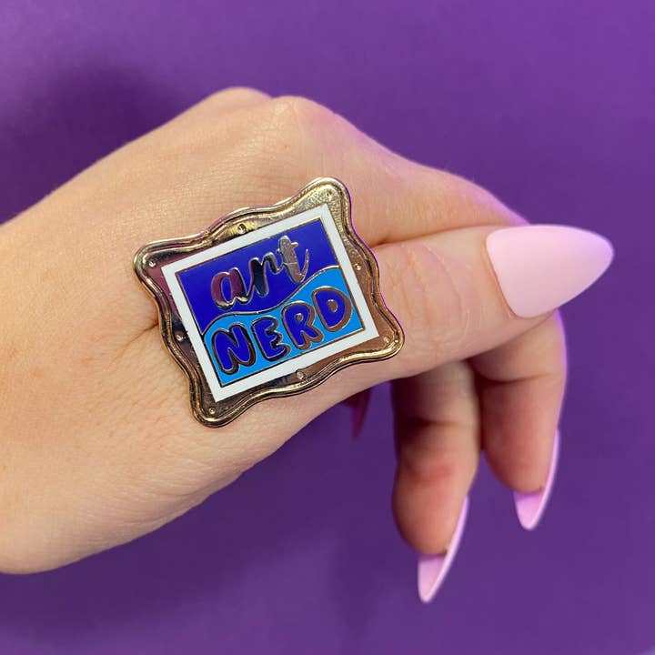 The Paint Sesh - Wholesale Lapel Pin/Button - Art Nerd Enamel Pin | Artist Accessories7