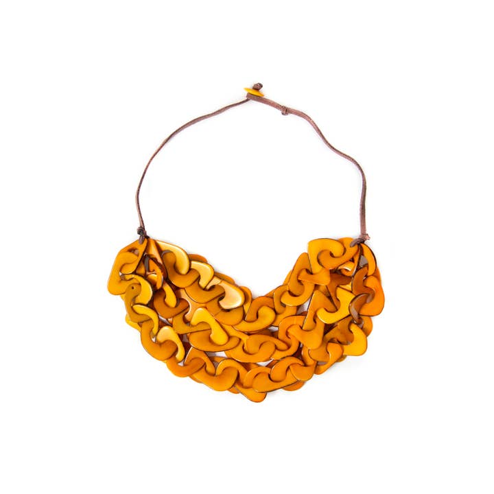 Organic Tagua Jewelry - Vendita all'ingrosso Collane a bavaglio - Collana Vero28