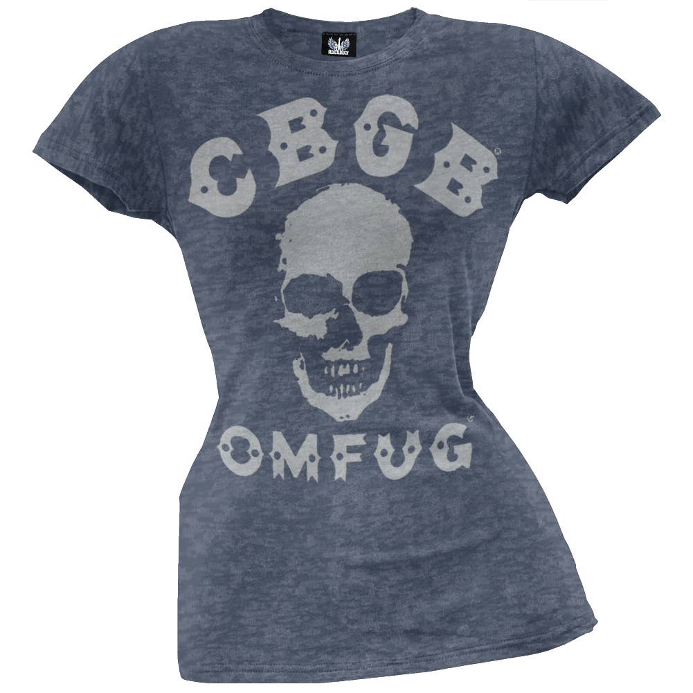 Official Store - Venta al por mayor Camiseta serigrafiada - Mujer - Camiseta para Mujer Joven CBGB - Burnout Skull0