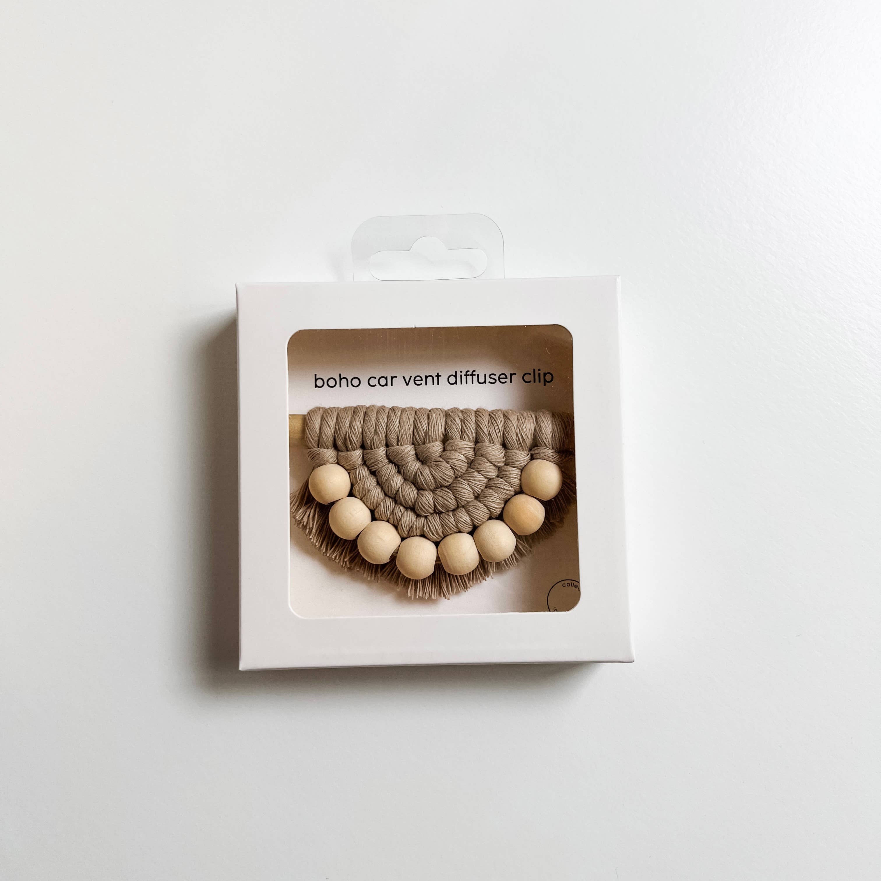 Collective Harmony Co - Wholesale Car Freshener - Women's - boho car vent clip diffuser | macrame car diffuser1