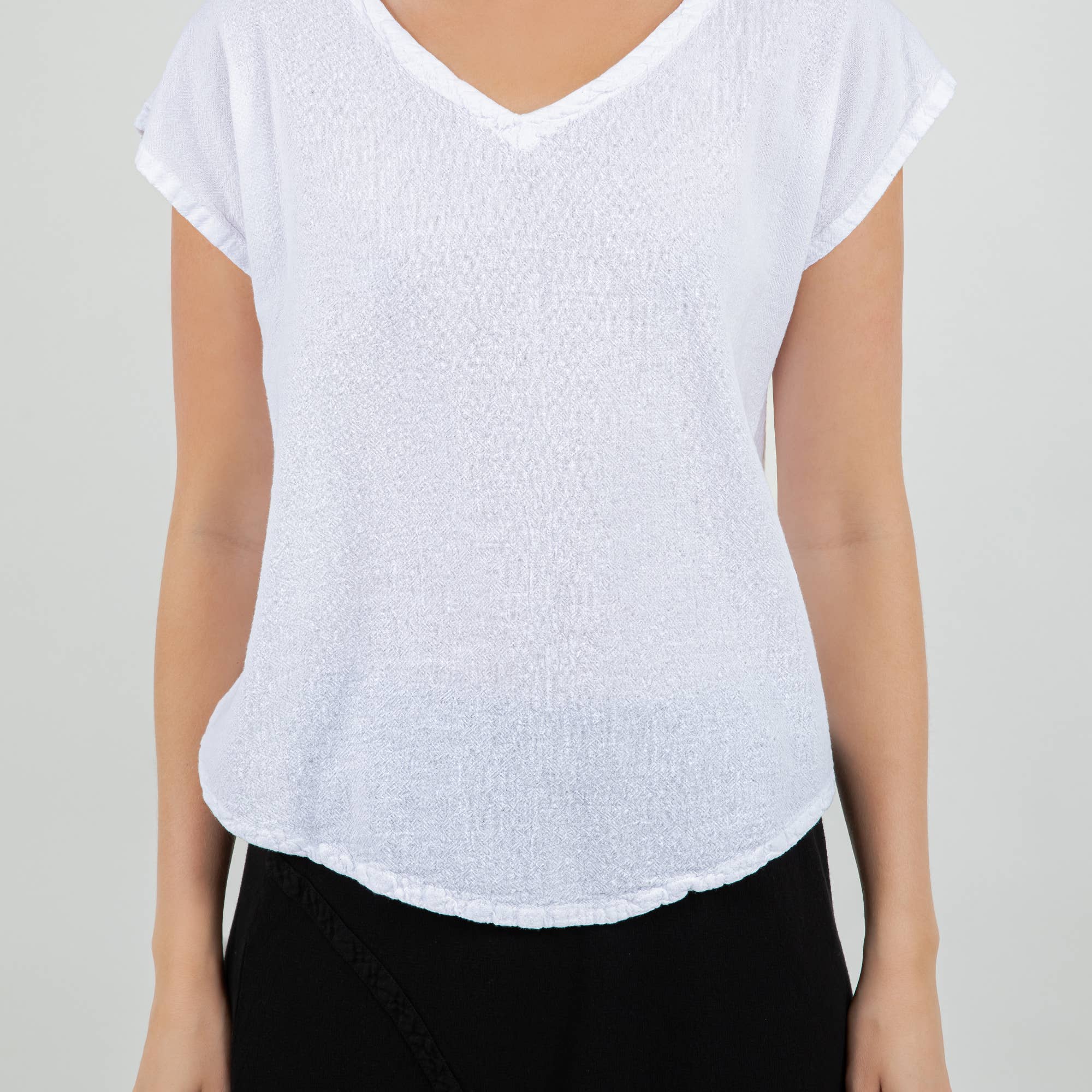 Cottonways – Großhandel Bluse – Damen – Meagan Top aus 100% — perfekte Mullgarmgarnitur aus Baumwolle14