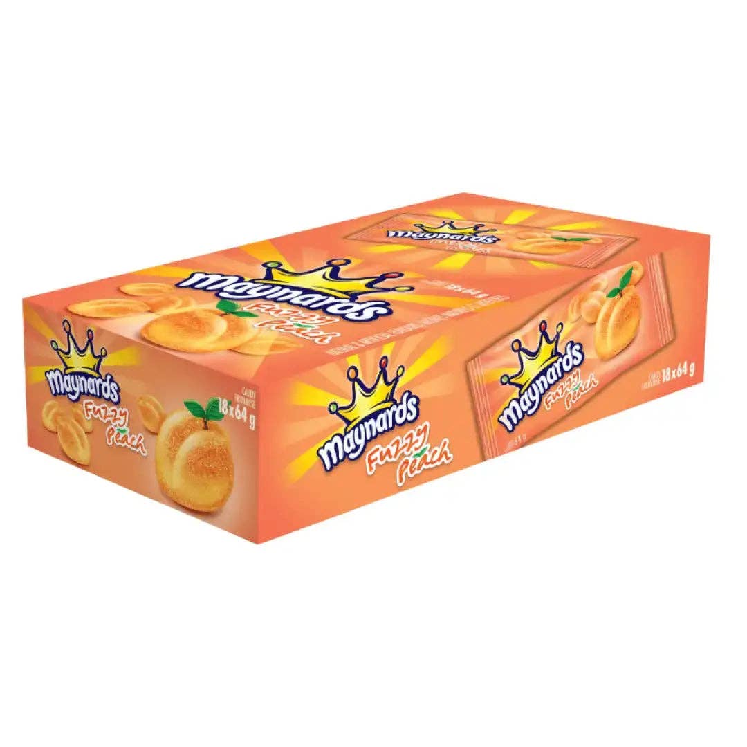 Echo Sales Canada - Wholesale Gummy - Maynards Fuzzy Peach Candy - 64g- 18 ct2