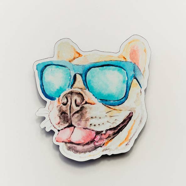 French Bulldog Magnet for wholesale by kathyphantastic
