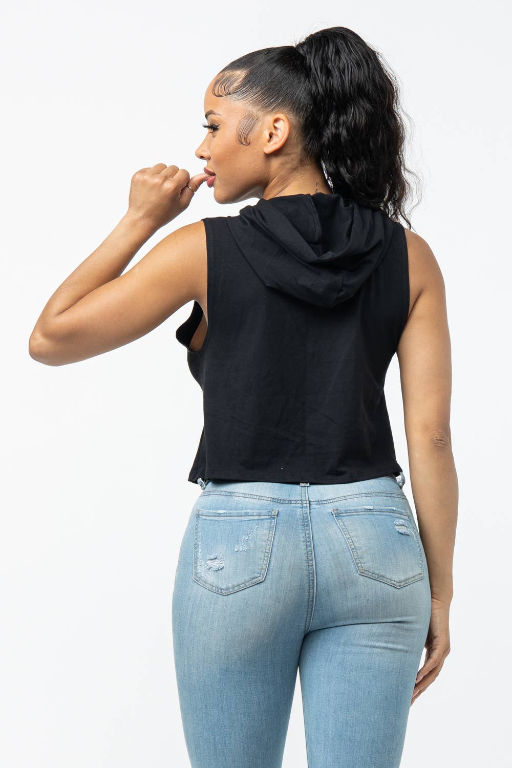 Julia by LoveJ - Wholesale Hoodie - Women's - Front Screen Laser  Drawstring Hoodie Top18