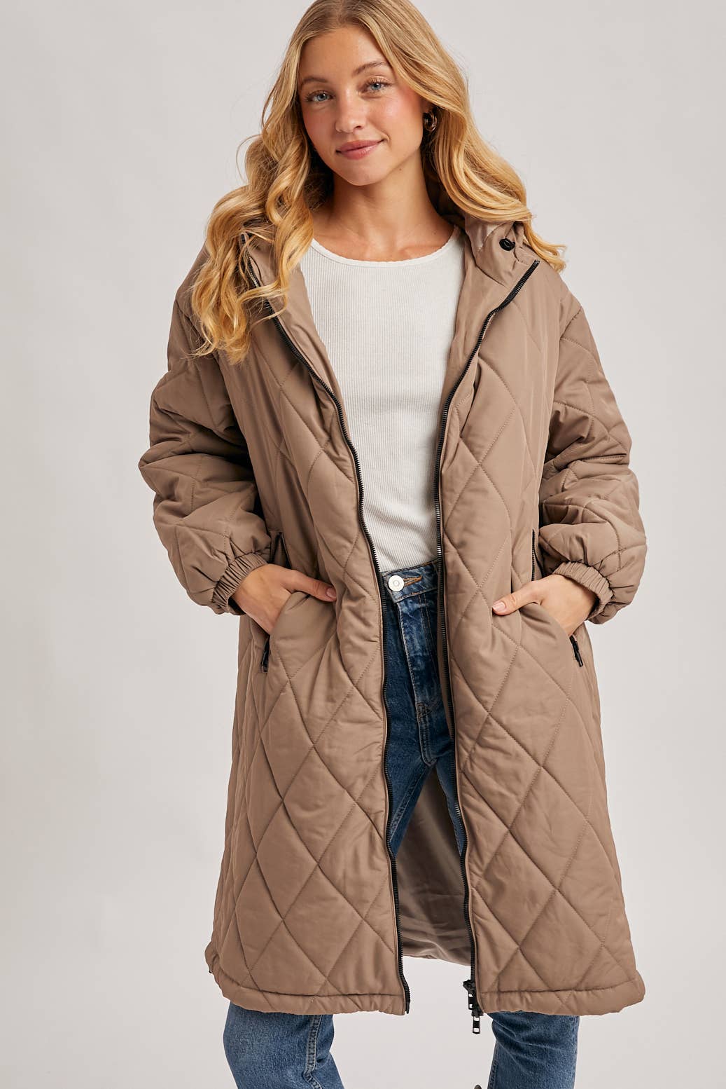 Bluivy - Vente Doudoune – femme - DOUDOUNE LONGUE MATELASSÉE16