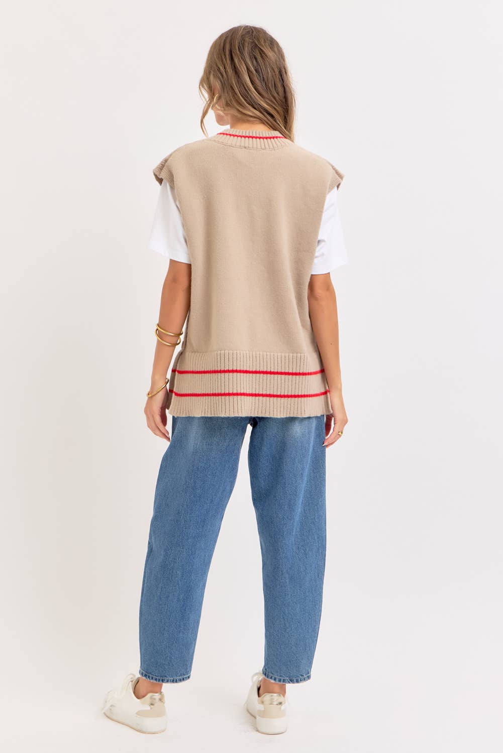 Sweet Lovely by Jen - Wholesale Knit Sweater - Women's - EFFORTLESSLY ESSENTIAL KNIT TOP/VEST34