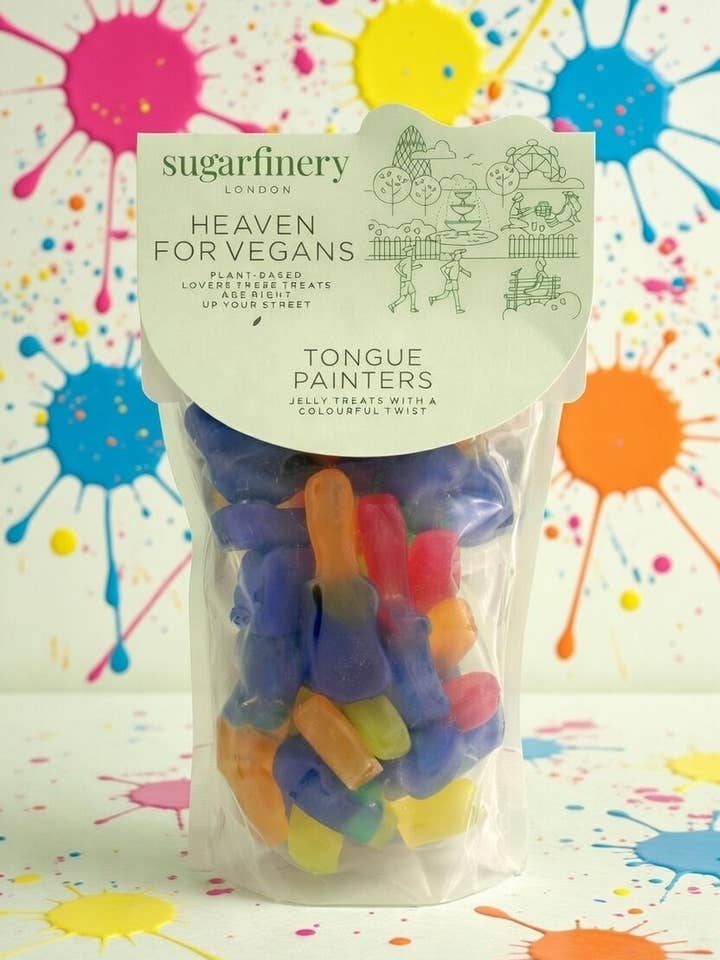 Tongue painters Heaven for Vegan Mini Pouch for wholesale by sugarfinery limited