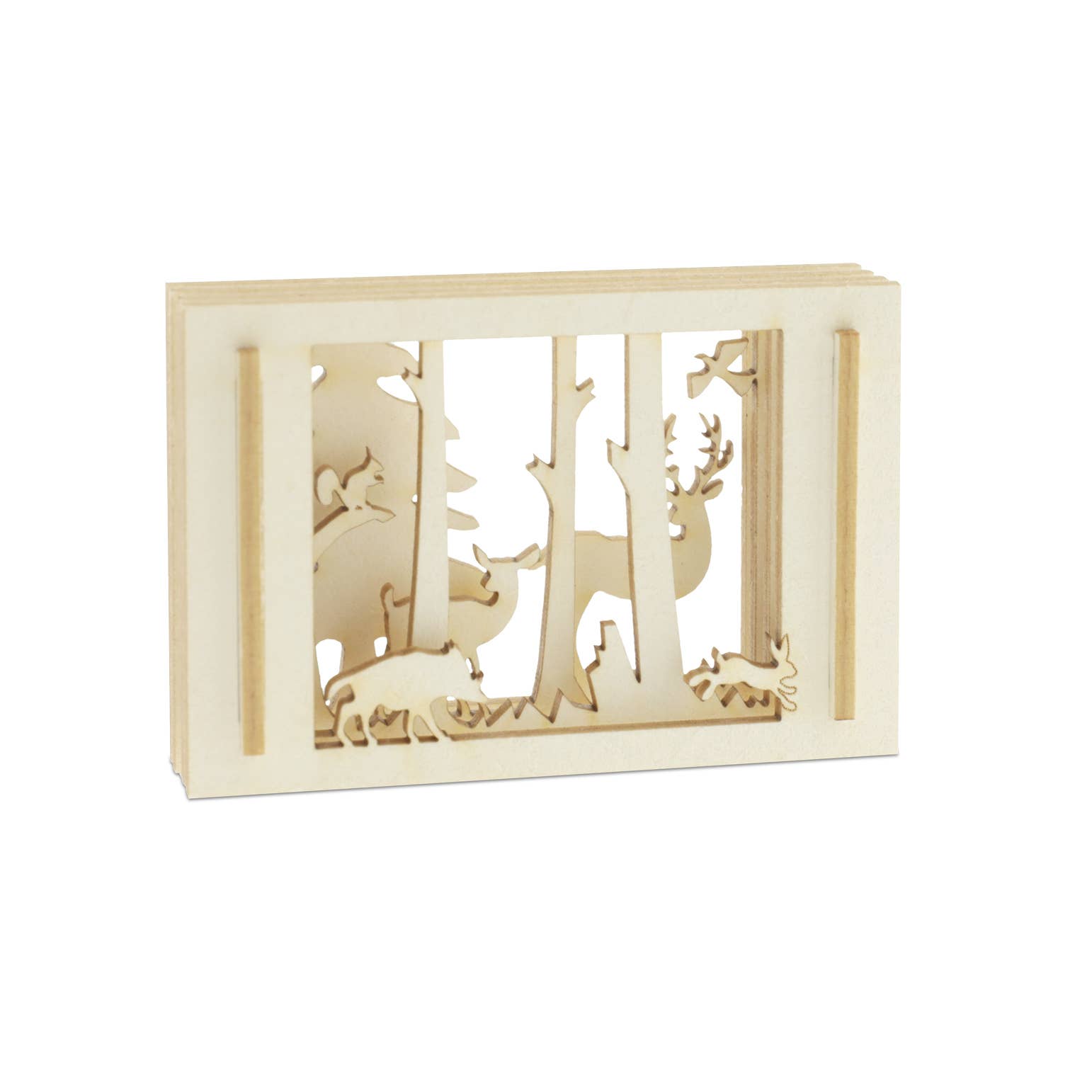 SILHOUBOX - Wholesale Decorative Box - Waldeslust Silhoubox S... Forest, Deer, Wild Boar — Gift Item2