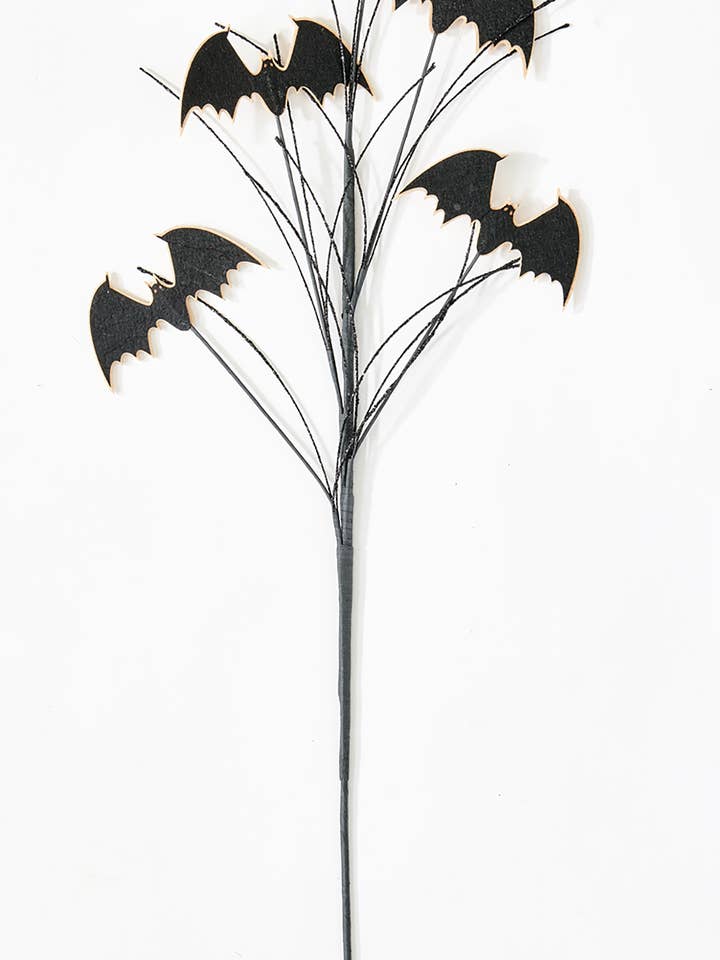 Branche de chauves-souris et brindilles d'Halloween de 29" pour la vente par WORTH IMPORTS